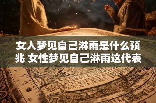 女人梦见自己淋雨是什么预兆 女性梦见自己淋雨这代表着什么吉凶预兆 女人梦见自己淋雨是什么预兆 女性梦见自己淋雨这代表着什么吉凶预兆