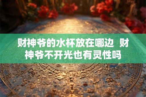 财神爷的水杯放在哪边  财神爷不开光也有灵性吗