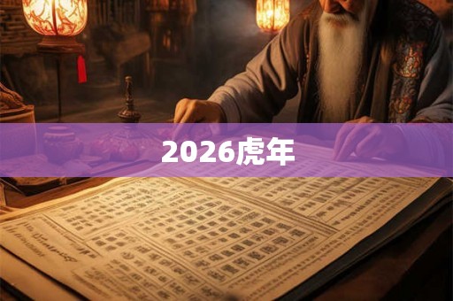 2026虎年