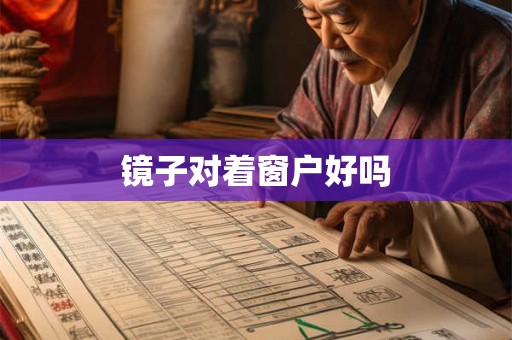 镜子对着窗户好吗