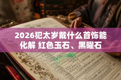 2026犯太岁戴什么首饰能化解 红色玉石、黑曜石 2026犯太岁戴什么首饰能化解 红色玉石、黑曜石