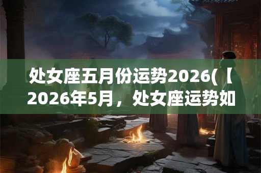 处女座五月份运势2026(【2026年5月，处女座运势如何？】)