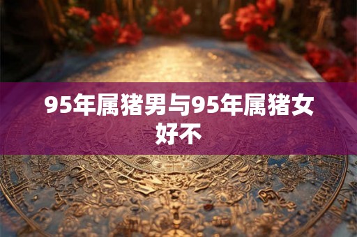 95年属猪男与95年属猪女好不