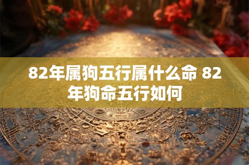 82年属狗五行属什么命 82年狗命五行如何