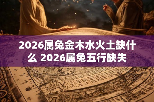 2026属兔金木水火土缺什么 2026属兔五行缺失 2026属兔金木水火土缺什么 2026属兔五行缺失