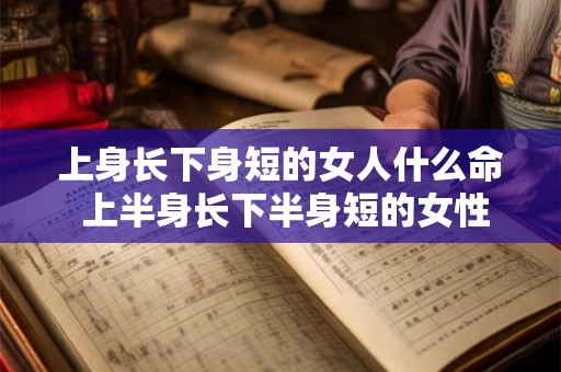 上身长下身短的女人什么命 上半身长下半身短的女性会对命运产生何种影响
