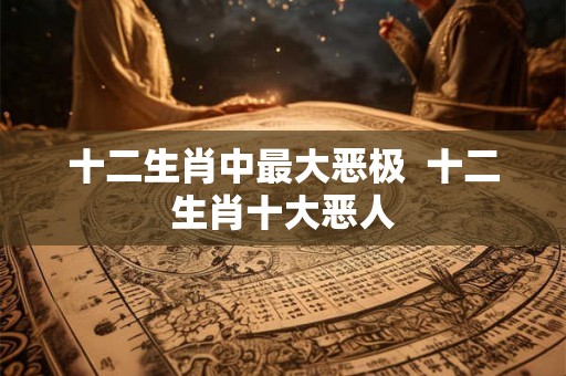 十二生肖中最大恶极  十二生肖十大恶人