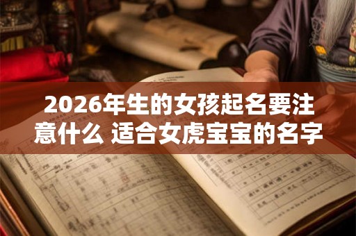 2026年生的女孩起名要注意什么 适合女虎宝宝的名字大全