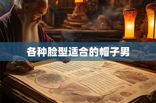 各种脸型适合的帽子男