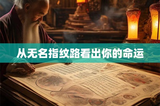 从无名指纹路看出你的命运