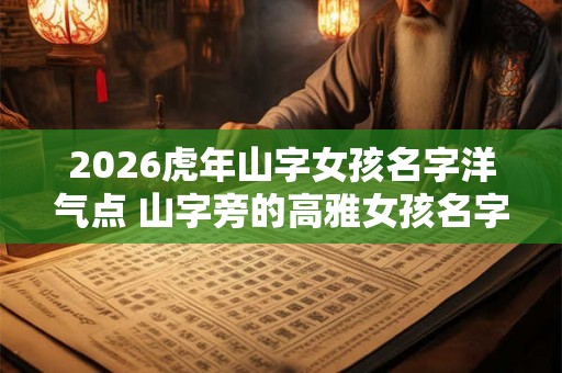 2026虎年山字女孩名字洋气点 山字旁的高雅女孩名字