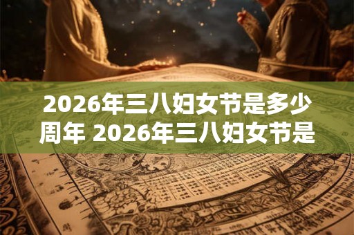 2026年三八妇女节是多少周年 2026年三八妇女节是第几个周年