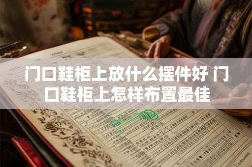 门口鞋柜上放什么摆件好 门口鞋柜上怎样布置最佳
