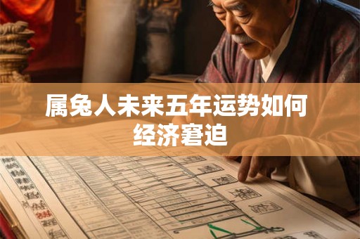 属兔人未来五年运势如何 经济窘迫