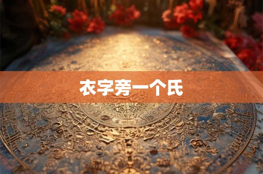 衣字旁一个氏 衣字旁一个氏