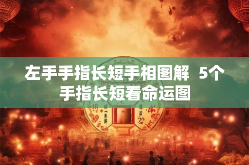 左手手指长短手相图解 5个手指长短看命运图 左手手指长短手相图解 5个手指长短看命运图