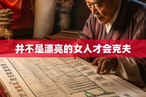 并不是漂亮的女人才会克夫