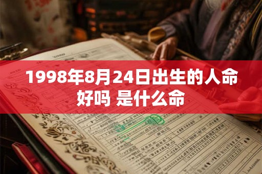 1998年8月24日出生的人命好吗 是什么命