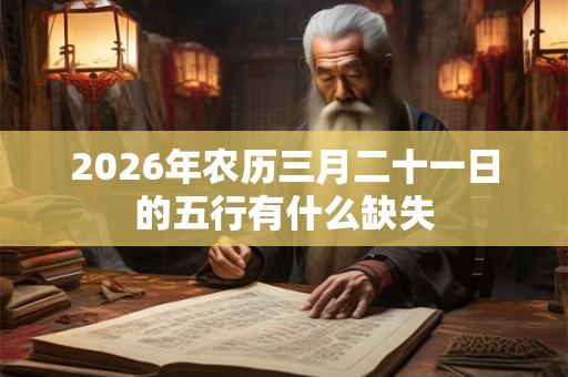 2026年农历三月二十一日的五行有什么缺失 2026年农历三月二十一日的五行有什么缺失