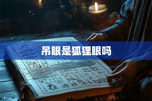 吊眼是狐狸眼吗