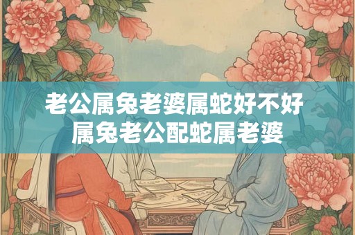 老公属兔老婆属蛇好不好 属兔老公配蛇属老婆