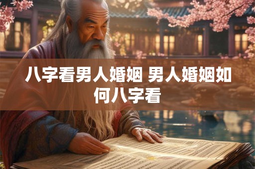 八字看男人婚姻 男人婚姻如何八字看