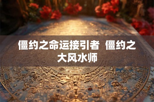 僵约之命运接引者  僵约之大风水师