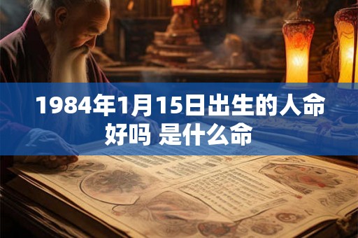 1984年1月15日出生的人命好吗 是什么命