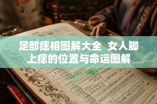 足部痣相图解大全  女人脚上痣的位置与命运图解