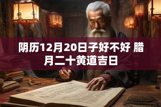 阴历12月20日子好不好 腊月二十黄道吉日 阴历12月20日子好不好 腊月二十黄道吉日