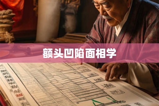 额头凹陷面相学
