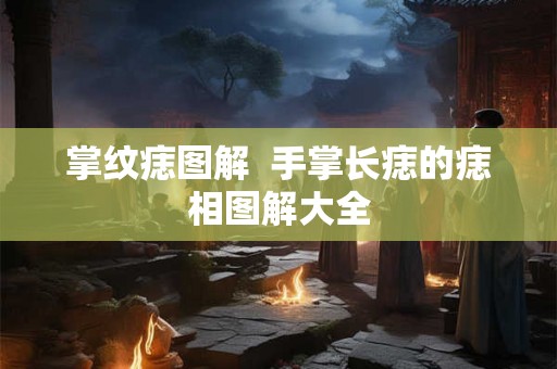 掌纹痣图解  手掌长痣的痣相图解大全
