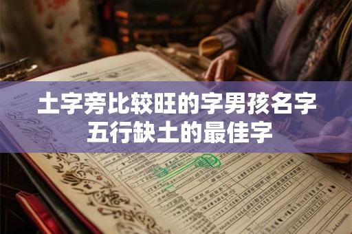 土字旁比较旺的字男孩名字 五行缺土的最佳字 土字旁比较旺的字男孩名字 五行缺土的最佳字