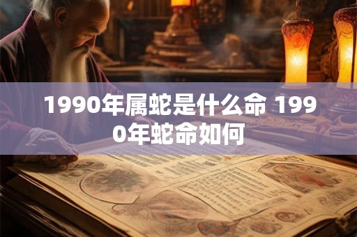 1990年属蛇是什么命 1990年蛇命如何