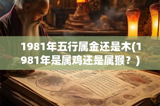 1981年五行属金还是木(1981年是属鸡还是属猴?) 1981年五行属金还是木(1981年是属鸡还是属猴?)