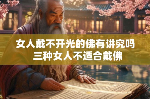 女人戴不开光的佛有讲究吗  三种女人不适合戴佛