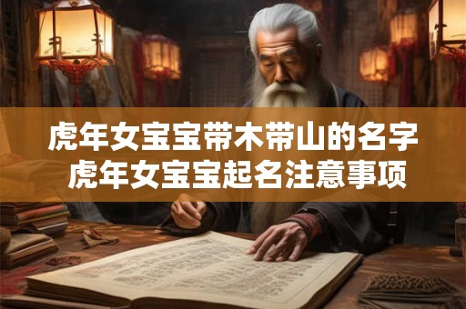 虎年女宝宝带木带山的名字 虎年女宝宝起名注意事项