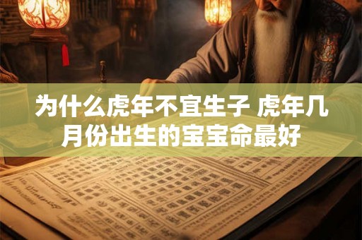 为什么虎年不宜生子 虎年几月份出生的宝宝命最好 为什么虎年不宜生子 虎年几月份出生的宝宝命最好