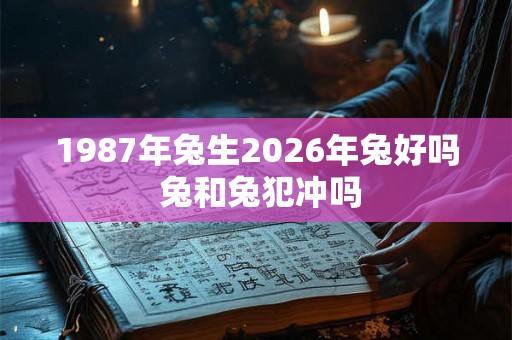 1987年兔生2026年兔好吗 兔和兔犯冲吗 1987年兔生2026年兔好吗 兔和兔犯冲吗
