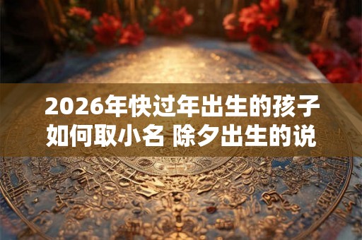 2026年快过年出生的孩子如何取小名 除夕出生的说法