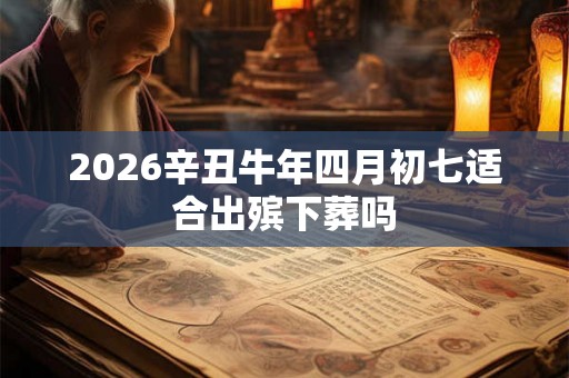 2026辛丑牛年四月初七适合出殡下葬吗