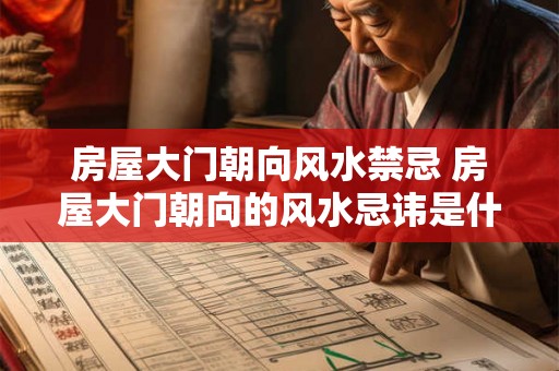 房屋大门朝向风水禁忌 房屋大门朝向的风水忌讳是什么