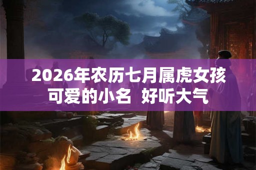 2026年农历七月属虎女孩可爱的小名 好听大气 2026年农历七月属虎女孩可爱的小名 好听大气
