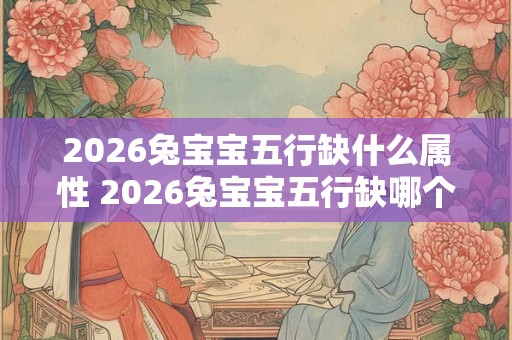 2026兔宝宝五行缺什么属性 2026兔宝宝五行缺哪个属性