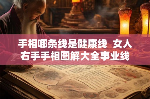 手相哪条线是健康线  女人右手手相图解大全事业线