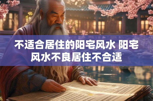 不适合居住的阳宅风水 阳宅风水不良居住不合适