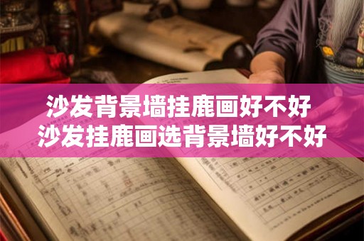 沙发背景墙挂鹿画好不好 沙发挂鹿画选背景墙好不好