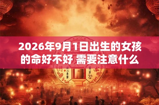 2026年9月1日出生的女孩的命好不好 需要注意什么
