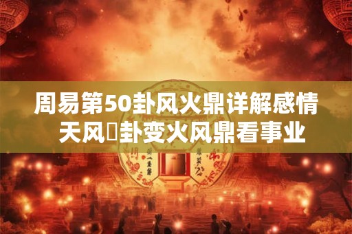 周易第50卦风火鼎详解感情  天风姤卦变火风鼎看事业