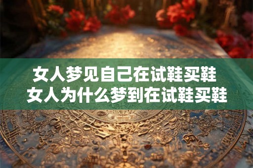 女人梦见自己在试鞋买鞋 女人为什么梦到在试鞋买鞋